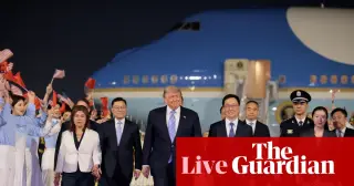 Trump lands in Beijing for high-stakes Xi meeting