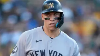 Judge sidelined by rib fracture; Yankees plot replacements for a late-summer return