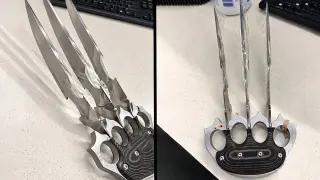 TSA officers intercept Wolverine-style steel claws in Seattle carry-on bag