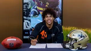 Saints lock in seven 2026 draft picks on four-year rookie contracts
