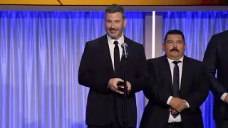 Kimmel Accepts Peabody, Defends Free Speech While Mocking Trump