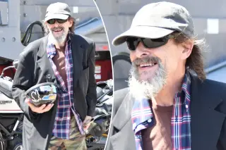 Judd Nelson Makes Rare West Hollywood Motorcycle Appearance
