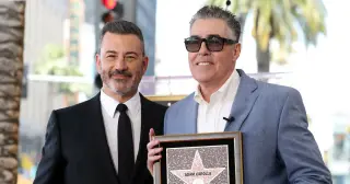 Kimmel Gets Emotional While Honoring MAGA Friend Adam Carolla
