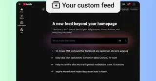 YouTube lets you craft a personalized video feed using AI prompts