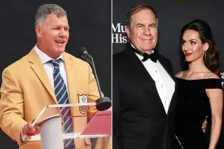 Vinatieri Roasts Belichick and Brady Crew at Hall of Fame Induction
