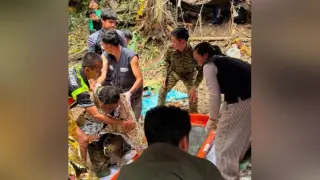 Laos cave rescue advances as four more men freed after 10 days
