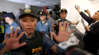 Gunfire at Philippine Senate as ICC-warranted Dela Rosa resists arrest