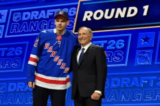Rangers land Alberts Šmits at No. 5 to shore up defense