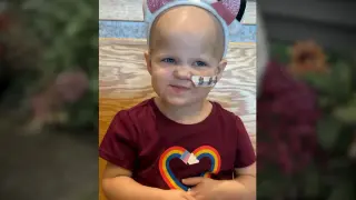 Rochester family leans on local charity during toddler's leukemia battle