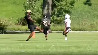 Wisconsin parent storms youth game field, trips 9-year-old on TD bid