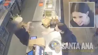 Surveillance Video Leads to Arrest in Santa Ana Chipotle Food-Throw Incident