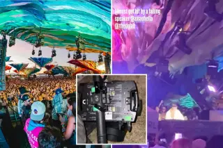 Coachella shock: heavy lighting rig crashes into crowd, injuring attendee