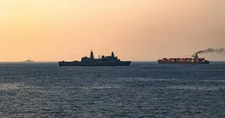 UK divers prep to clear Strait of Hormuz mines as London hosts talks on reopening the route
