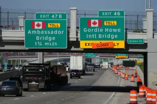 Tariffs Prompt Canada to Cancel U.S. Gordie Howe Bridge Opening