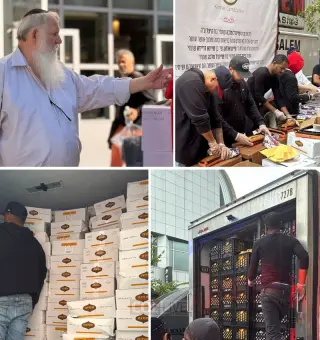 Food Trucks Prep to Feed Thousands on Yom Kippur