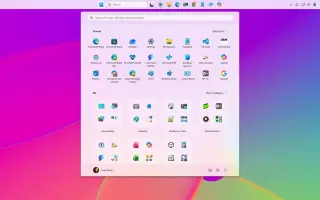 Windows 11 September update adds top Taskbar, adjustable Start, and cleaner Search controls