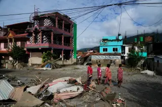 Glacier-caused Nepal‑China floods leave hundreds missing from 30+ nations