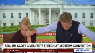 Morning Joe Prays On-Air for Tim Scott After Controversial Convention Speech
