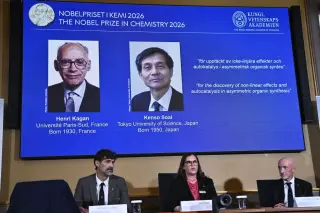 Kagan and Soai Win 2026 Chemistry Nobel for Solving Century-Old Chirality Mystery