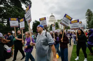 SEIU Local 1000 Launches Historic Strike Against Newsom Over Contract Impasse