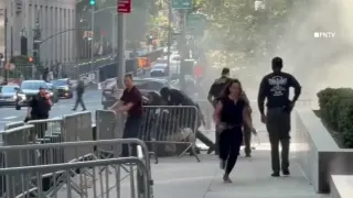 Incendiary Device Sparks Smoke Outside NYC's 26 Federal Plaza; Suspect in Custody