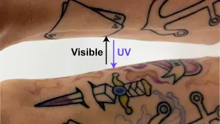 PhotoTat: New Ink Allows Tattoos to Be Hidden or Changed with Light