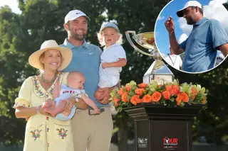 Scheffler Celebrates Tour Championship Win With Cheeseburger and First Beer in Months