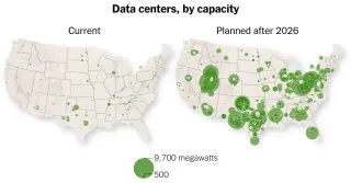 AI's Power Boom: Data Centers Multiply and Redraw the Tech Landscape