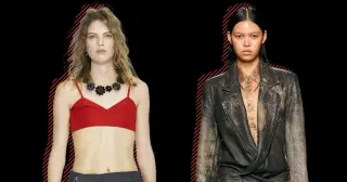 Prada’s Milan Debut: 63 Skirt Variations and a Diesel Finale