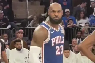 LeBron James Clashes with Knicks Fans in Trash-Talk Exchange During 76ers' 106-100 Opener Win