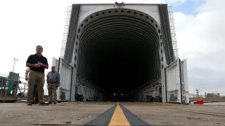 Pegasus: NASA's 310-Foot Barge Hauling the SLS Core Stage for Artemis Missions