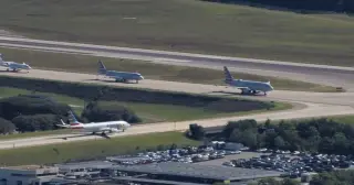 RDU flights briefly halted after contractor severs fiber line during plumbing work