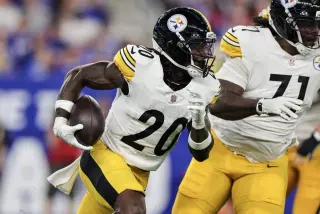 Packers add Kaleb Johnson to backfield via Steelers trade