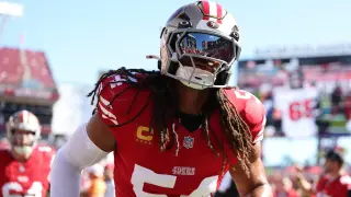 Niners ride standout PFF grades to Week 1 win over Rams in Melbourne