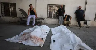 Gaza City Drone Strike Kills Teen and Civil-Defense Worker, Officials Say