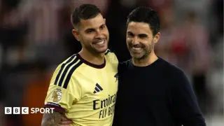 Raya shines as Guimaraes nets twice to seal Arsenal’s ninth straight win