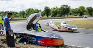 ÉTS Leads Day 2 at Electrek Formula Sun Grand Prix as ASC Qualifying Intensifies