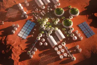 Mars Fungi Could Turn Red Dust into Farmable Soil