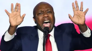 Tim Scott Delivers Fiery, Meme-Worthy Tirade at GOP Convention