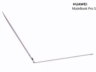 Huawei MateBook Pro S weighs just 798g, far lighter than MacBook Neo