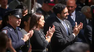 Backlash after AOC and Mamdani Seen Laughing at 9/11 Memorial