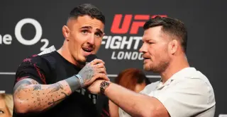Bisping questions Aspinall's opaque return timeline after eye injury