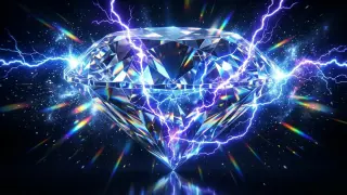 Flexible Diamond Membranes Spark Piezoelectric Electricity