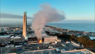 Moss Landing battery storage fire triggers shelter-in-place and road closures