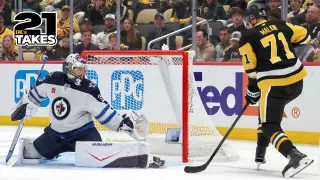 Penguins absorb third-period collapse to drop 3-2 to Jets