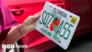 Florida Senior Receives Risqué License Plate, Decides to Keep It