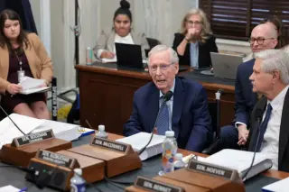 McConnell’s frail return prompts GOP guidance as he nearly votes with Democrats