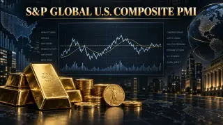 Strong U.S. PMI Data Triggers Gold Sell-Off to $4,280