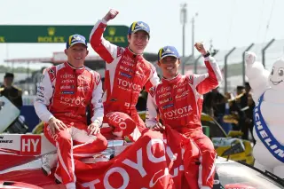 Toyota clinches Le Mans 24 Hours win to end four-year wait