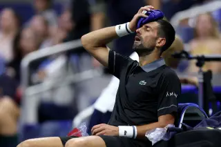 Djokovic Falls to Navone in Five at the U.S. Open First Round